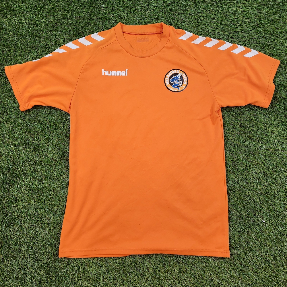Hummel Orange Short Sleeve Soccer Jersey